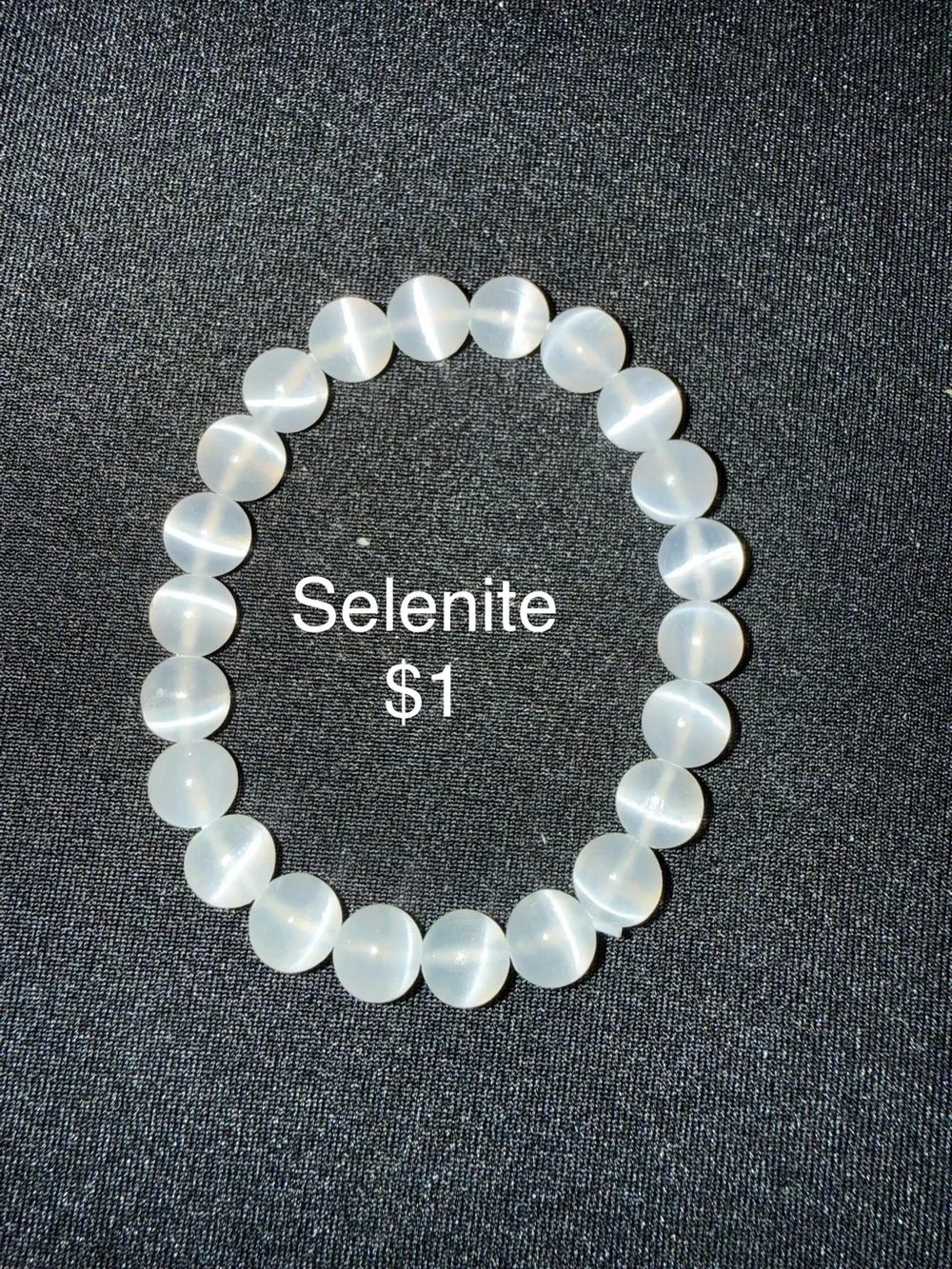 Variety of authentic neutral color crystal bracelets